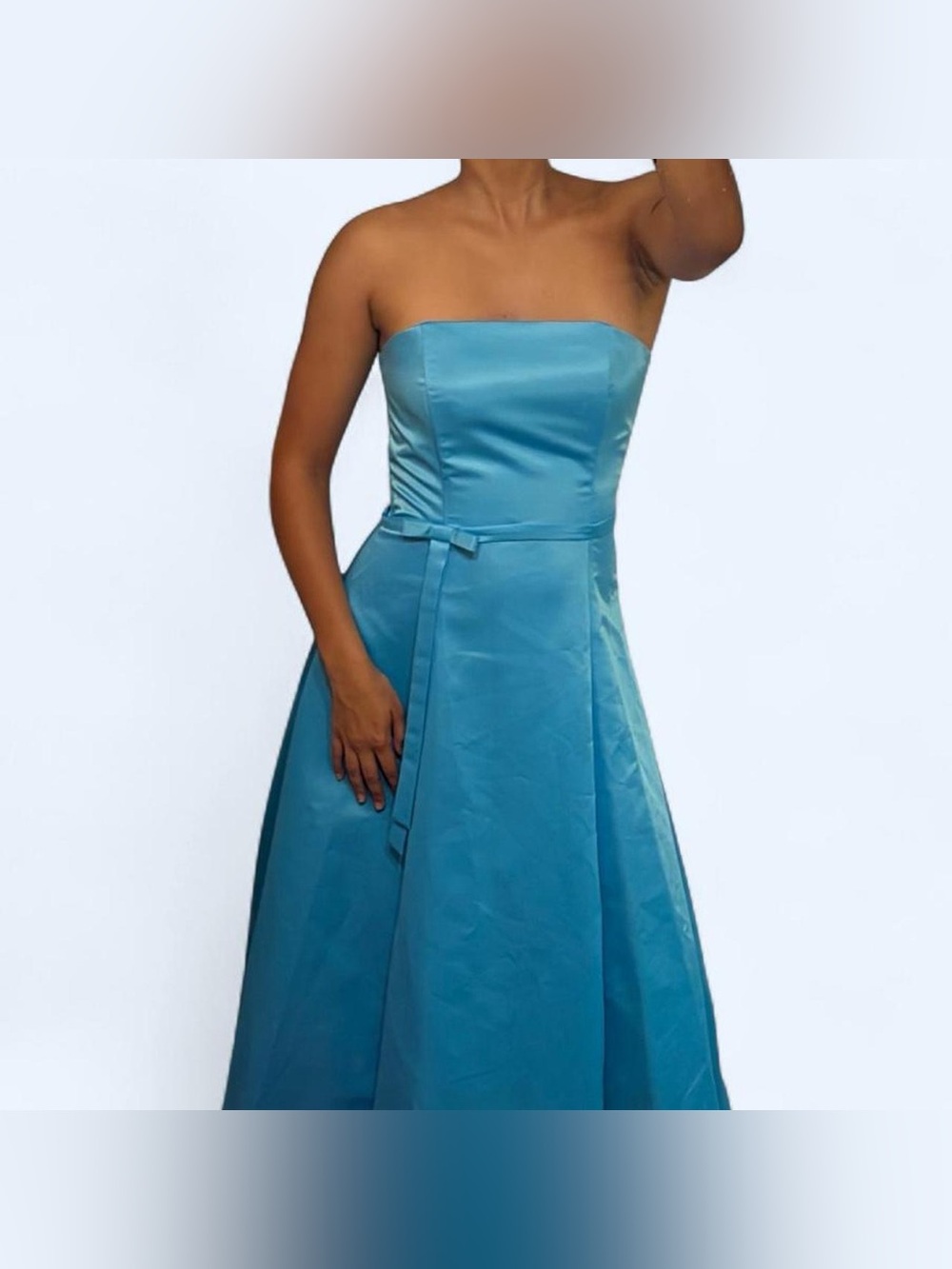 Y2K Coquette Blue Prom Dress by Fiesta!